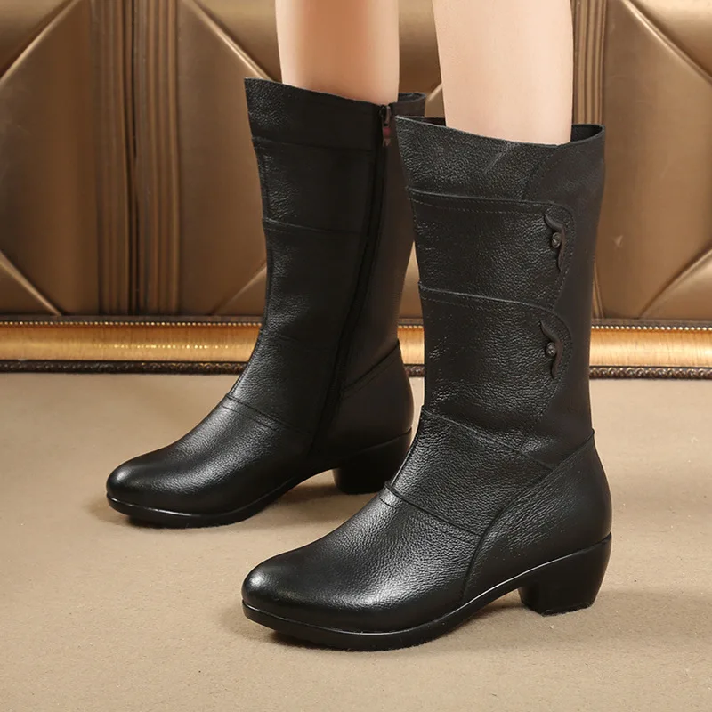 SunNY Everest new shoes women winter boots leather 2020 plus size mid-calf warm non-slip size35-43
SunNY Everest new shoes women winter boots leather 2020 plus size mid-calf warm non-slip size35-43