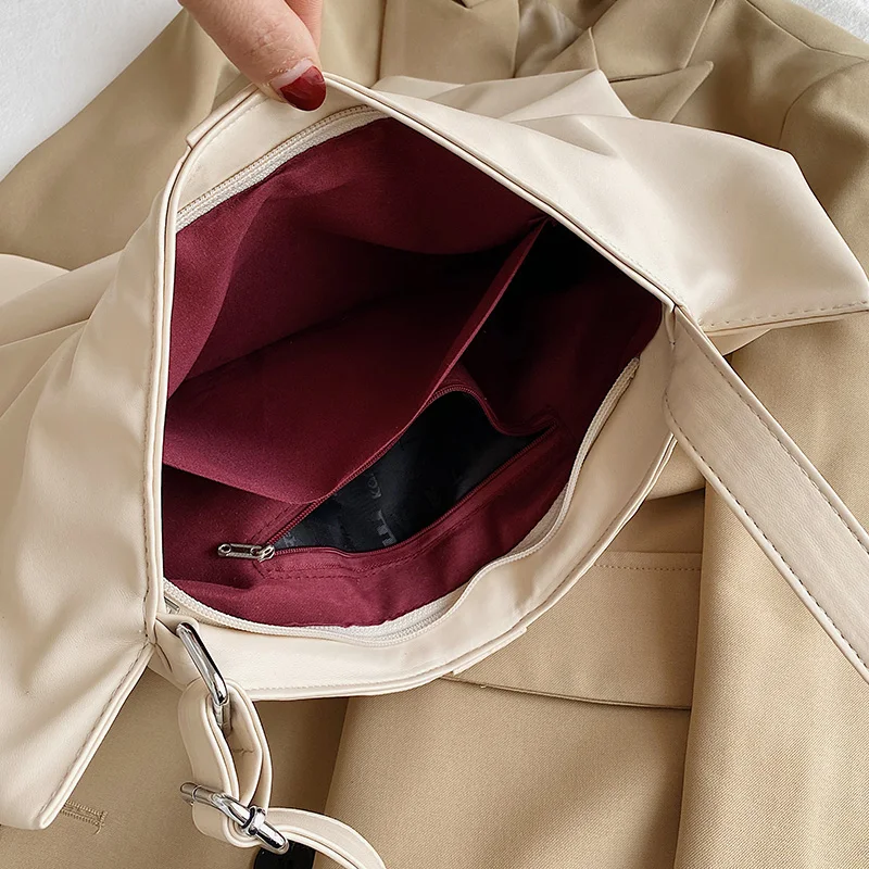 Bow-knot Shoulder Bags for Women Solid Color Big PU Leather Chic Luxury Designer Handbags Ladies Casual Retro Messenger Bag Sac
Bow-knot Shoulder Bags for Women Solid Color Big PU Leather Chic Luxury Designer Handbags Ladies Casual Retro Messenger Bag Sac