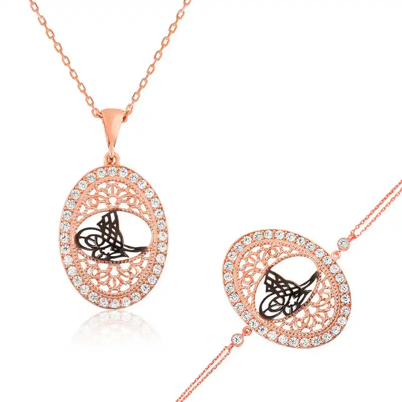 Silverlina Silver Ottoman Monogram Women 'S Set
Silverlina Silver Ottoman Monogram Women 'S Set