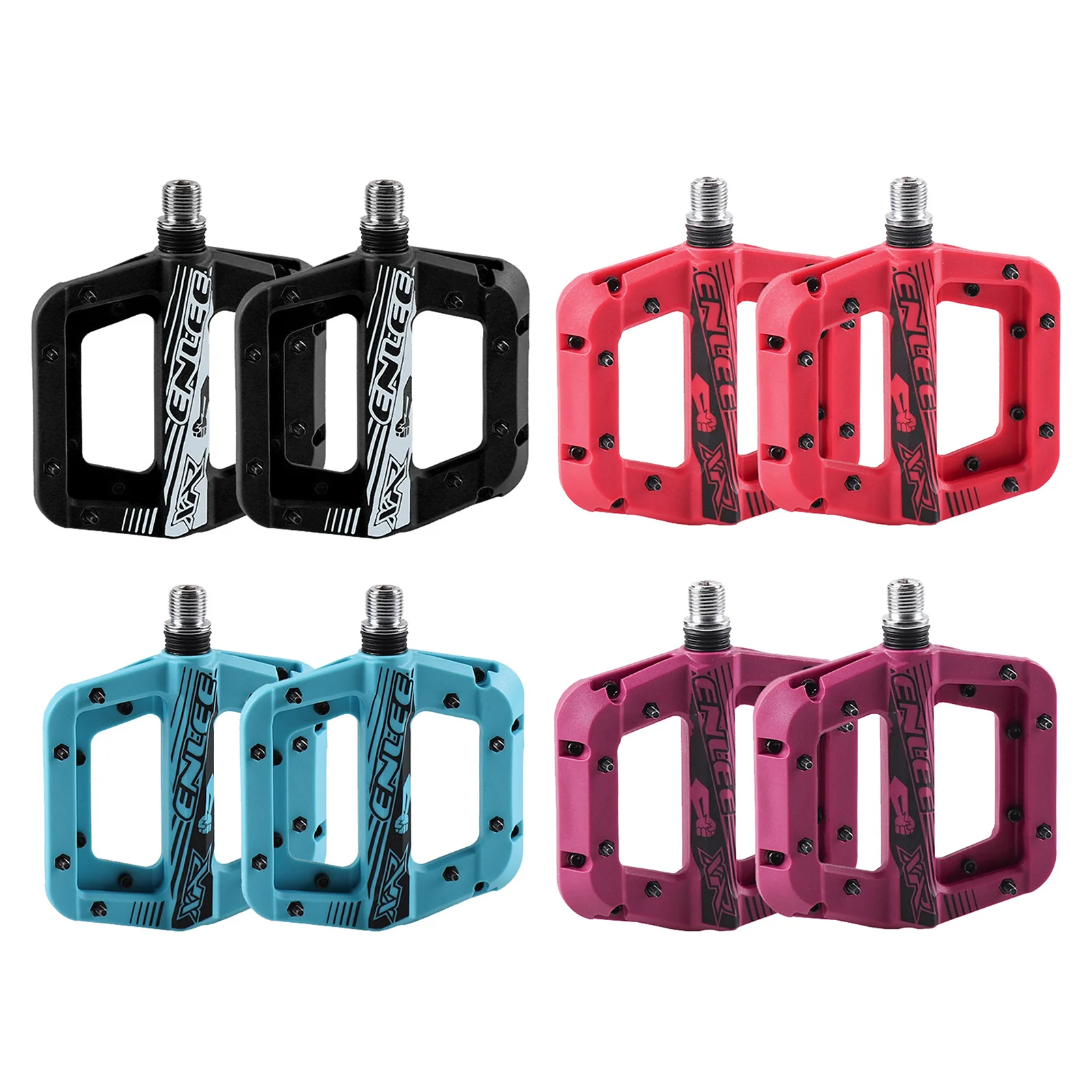 9/16 Inch Bicycle Pedals Mountain Bike Pedals Nylon Fiber Nonslip Non-slip Foot Pedal Bicycle Parts Accessories Mtb Pedals
9/16 Inch Bicycle Pedals Mountain Bike Pedals Nylon Fiber Nonslip Non-slip Foot Pedal Bicycle Parts Accessories Mtb Pedals