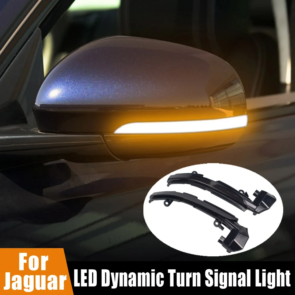 2pcs Dynamic Turn Signal LED Rearview Mirror Indicator Blinker Repeater Light For Jaguar XE XF XJ F-TYPE XKR I-PACE X250 X260
2pcs Dynamic Turn Signal LED Rearview Mirror Indicator Blinker Repeater Light For Jaguar XE XF XJ F-TYPE XKR I-PACE X250 X260