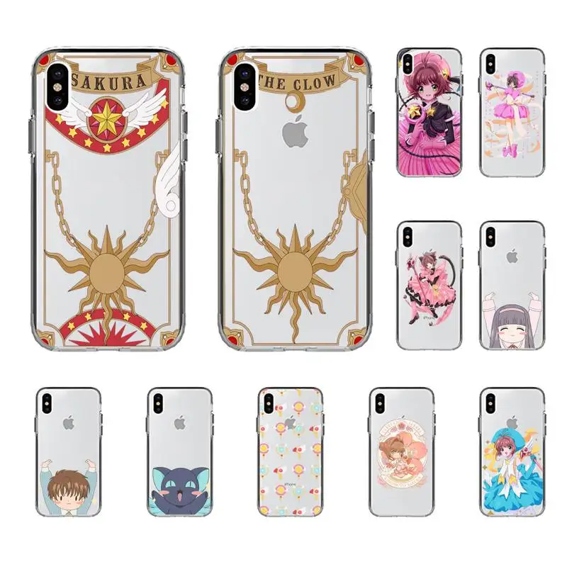 TOPLBPCS Cartoon Card Captor Sakura Phone Case for iPhone 11 12 13 mini pro XS MAX 8 7 6 6S Plus X 5S SE 2020 XR cover
TOPLBPCS Cartoon Card Captor Sakura Phone Case for iPhone 11 12 13 mini pro XS MAX 8 7 6 6S Plus X 5S SE 2020 XR cover