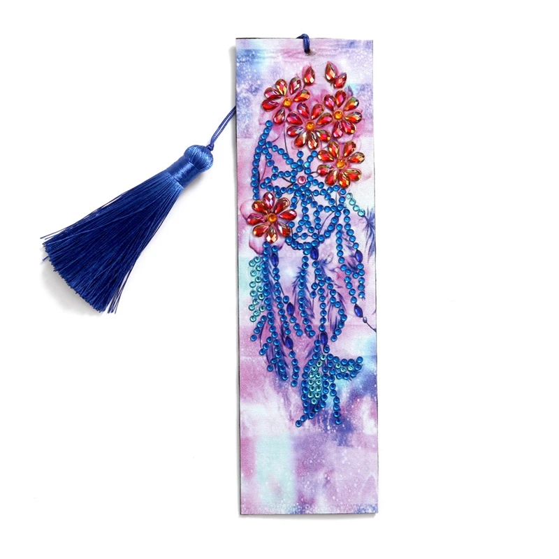 DIY Diamond Painting Bookmark, Painting By Numbers Kit, Embroidery Painting Tassel Leather Bookmark Set,Flower
DIY Diamond Painting Bookmark, Painting By Numbers Kit, Embroidery Painting Tassel Leather Bookmark Set,Flower