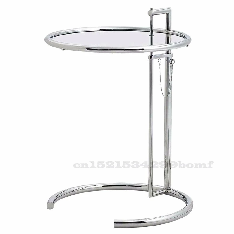 Nordic Creative Lifting Coffee Table Tempered Glass Table Stainless Steel Frame C-shaped Transparent Sofa Round Side Tables
Nordic Creative Lifting Coffee Table Tempered Glass Table Stainless Steel Frame C-shaped Transparent Sofa Round Side Tables