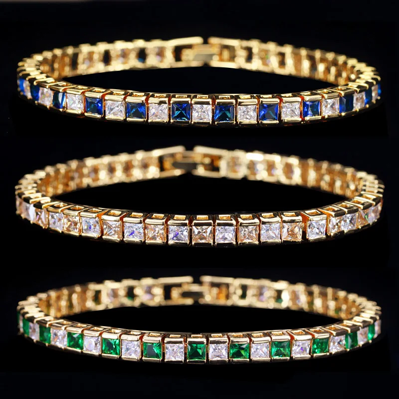 Wah Mei Cubic-Zirconia Jewelry Square Chain Bracelet CZ Stone Brass High Qulaity
Wah Mei Cubic-Zirconia Jewelry Square Chain Bracelet CZ Stone Brass High Qulaity