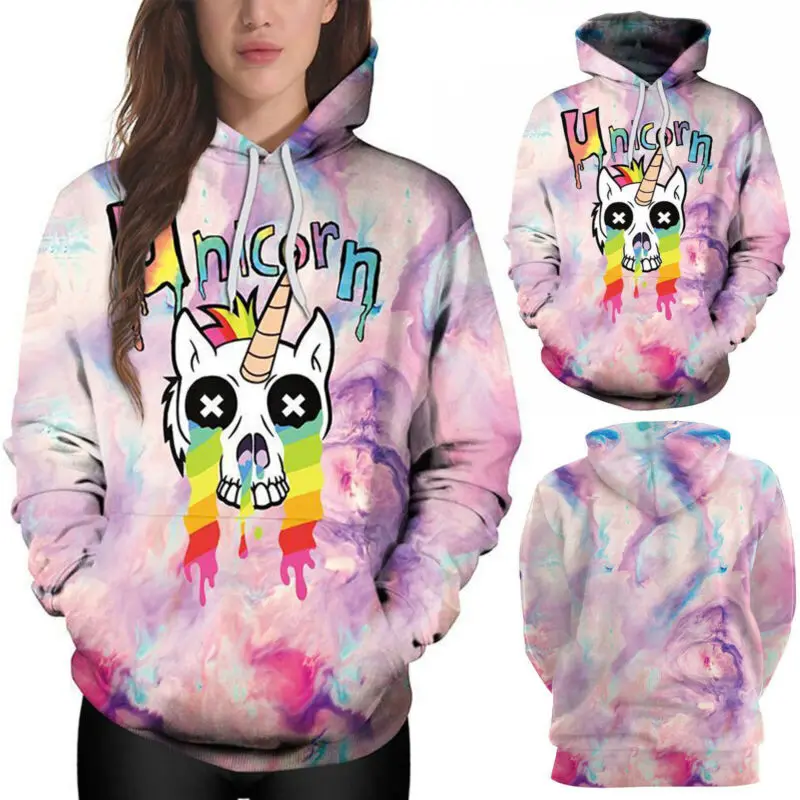 Men Hoodie Sweatshirt Unicorn 3D Print Hooded Sweater Jumper Pullover Outwear
Men Hoodie Sweatshirt Unicorn 3D Print Hooded Sweater Jumper Pullover Outwear