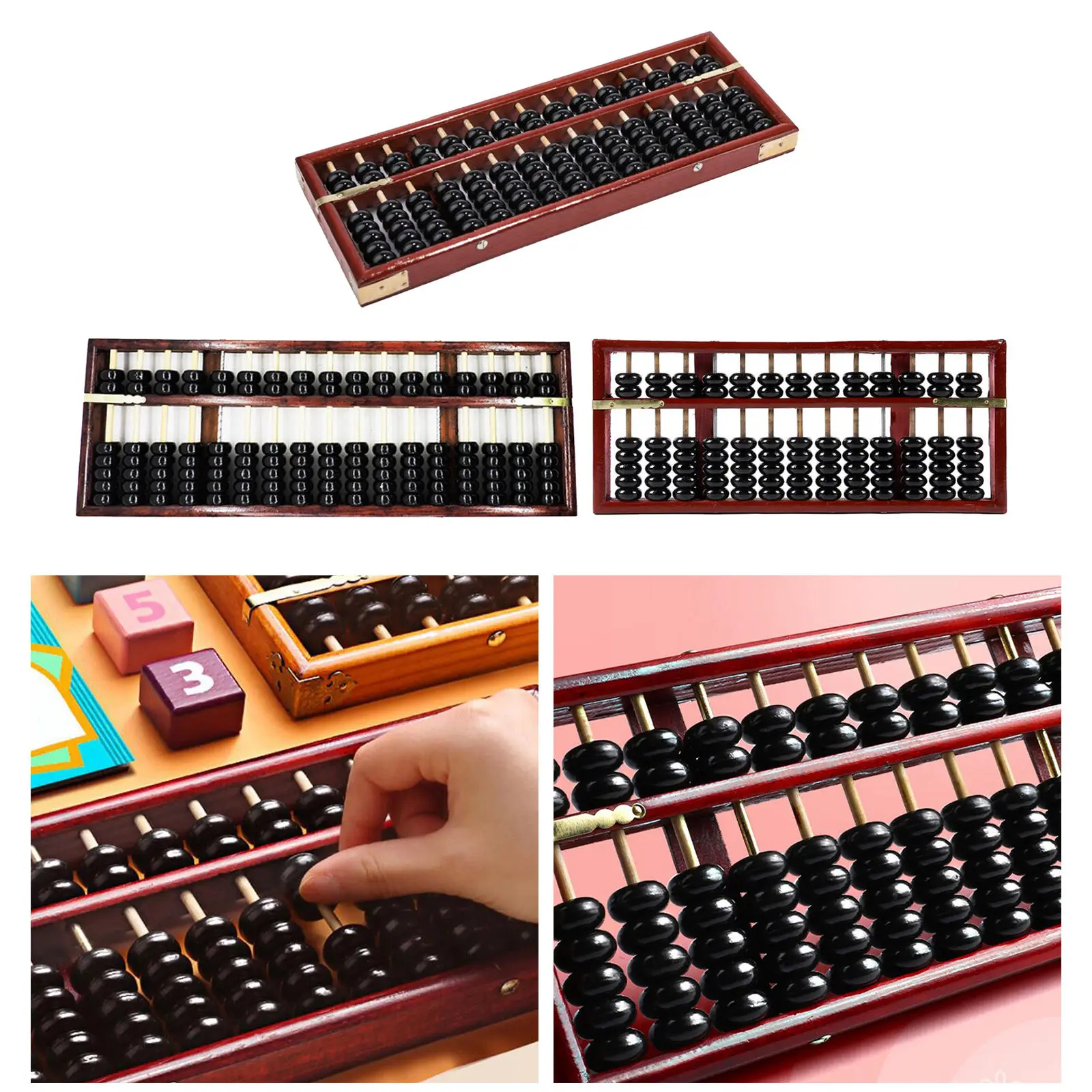13/15/17 Digit Rods Abacus Soroban Chinese Japanese Calculator Counting Tool Mathematics Beginners Caculating Toys
13/15/17 Digit Rods Abacus Soroban Chinese Japanese Calculator Counting Tool Mathematics Beginners Caculating Toys