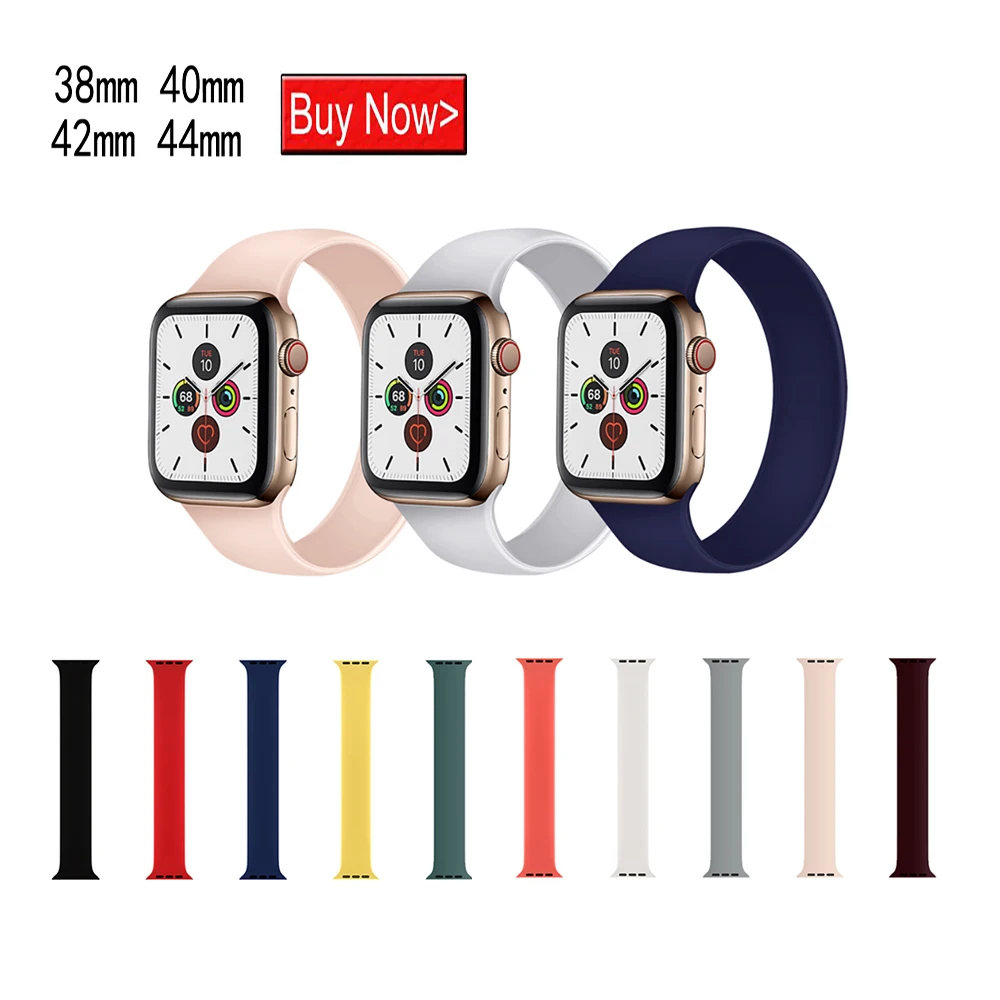 Ремешок Solo Loop для Apple Watch, силиконовый спортивный Воздухопроницаемый браслет для iWatch 38 мм 40 мм 42 мм 44 мм
Ремешок Solo Loop для Apple Watch, силиконовый спортивный Воздухопроницаемый браслет для iWatch 38 мм 40 мм 42 мм 44 мм