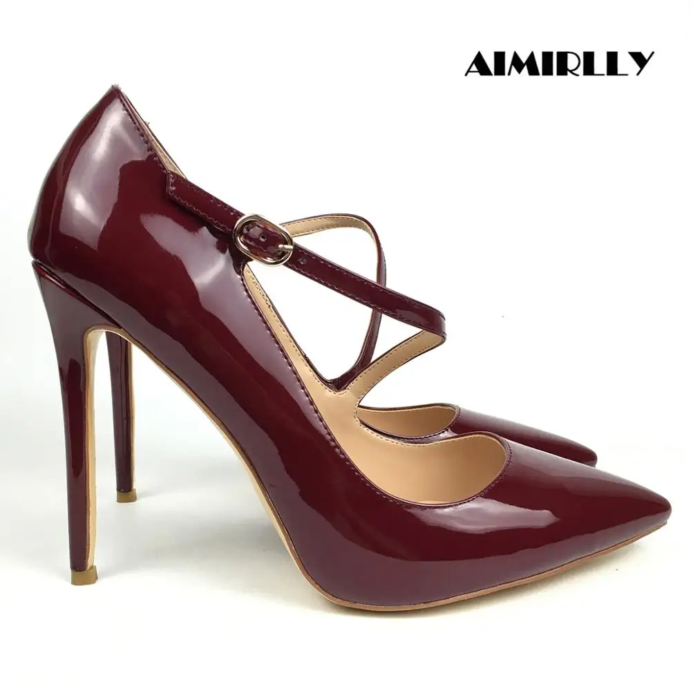 Women's Shoes Pointed Toe High Heels Pumps Elegant Stilettos Ladies Work Career Dress Shoes Fashion Female Shoes Buckle Strap
Women's Shoes Pointed Toe High Heels Pumps Elegant Stilettos Ladies Work Career Dress Shoes Fashion Female Shoes Buckle Strap