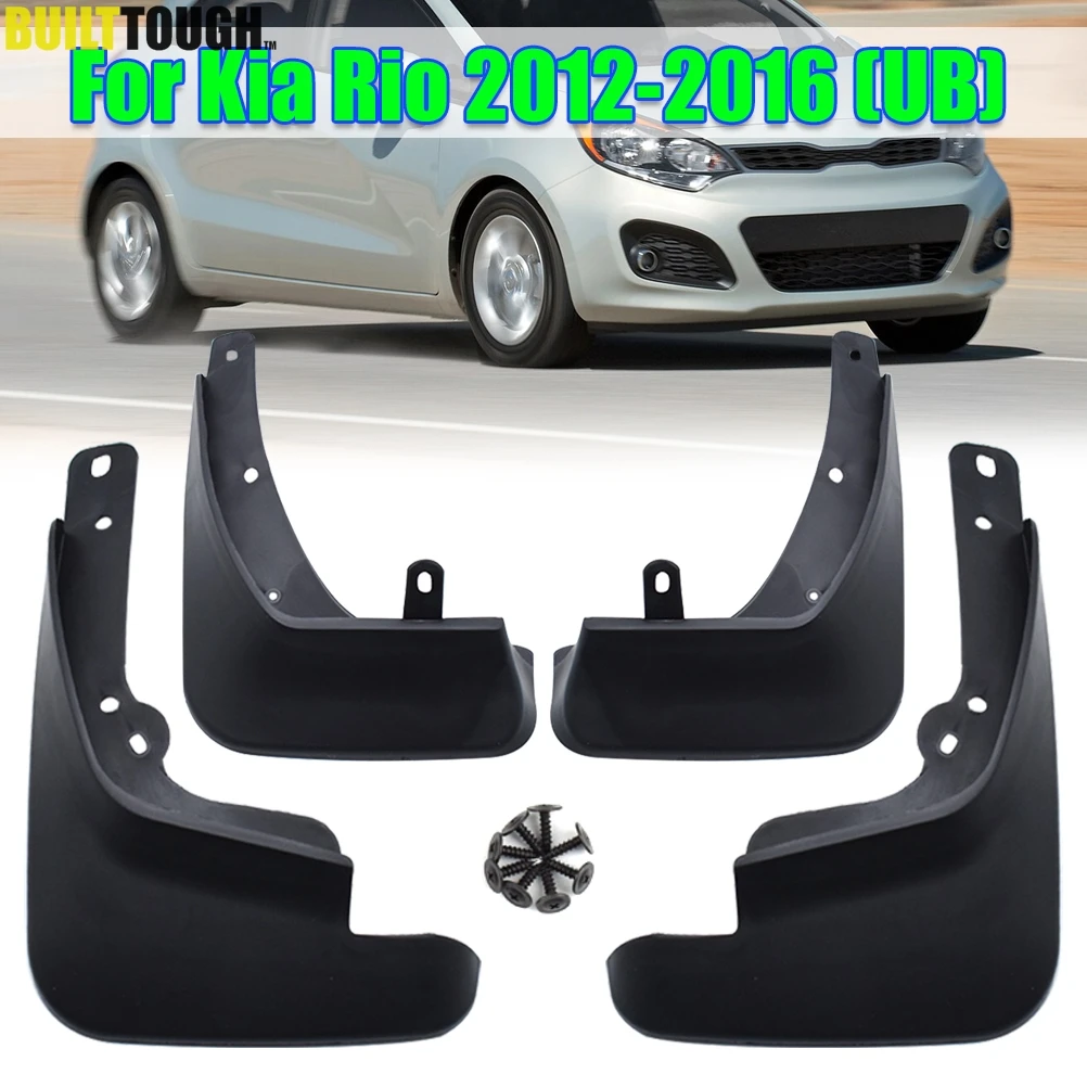 4pcs Mudflaps For Kia Rio 3 2012-2016 UB Sedan Mud Flaps Splash Guards Mudguards Mud Flap Front Rear Fender Protector
4pcs Mudflaps For Kia Rio 3 2012-2016 UB Sedan Mud Flaps Splash Guards Mudguards Mud Flap Front Rear Fender Protector