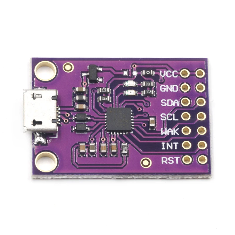 CP2112 плата отладки USB к SMBus I2C коммуникационный модуль 2 0 MicroUSB 2112 оценочный комплект