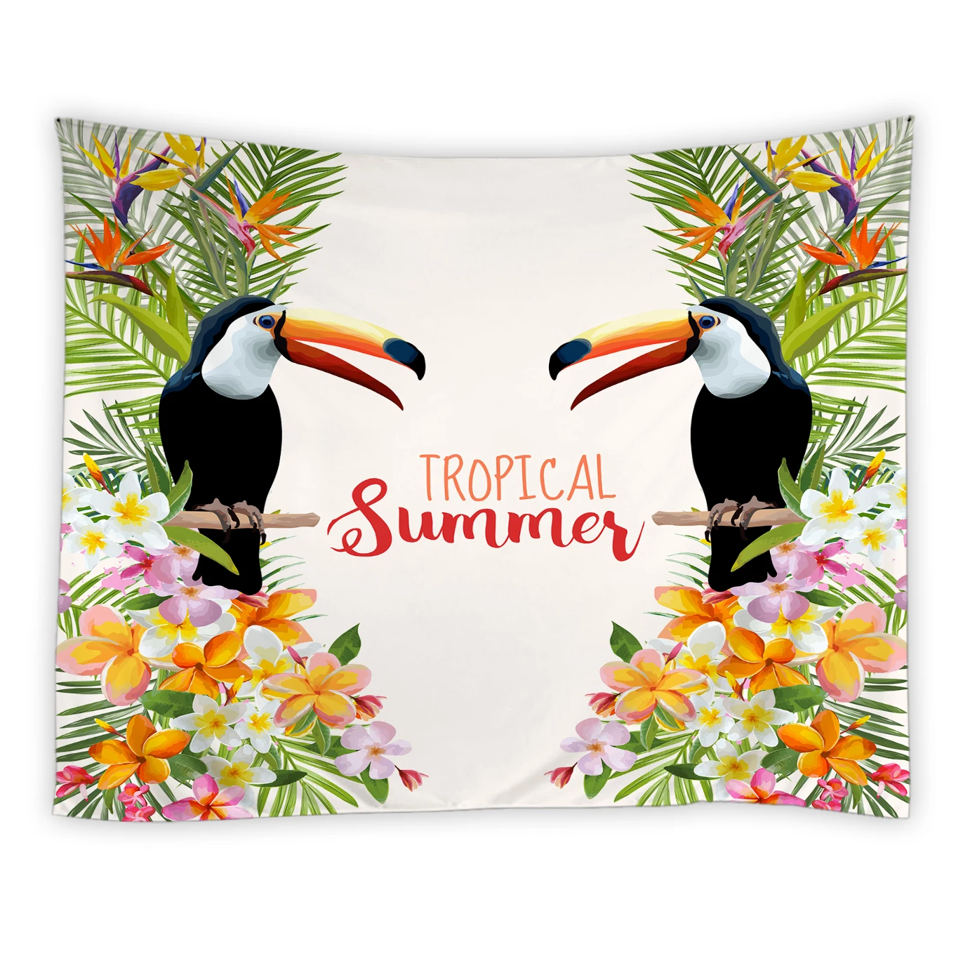 Toucan Tapestry Tropical Jungle Plant Flower Living Room Wall Decor Dorm Bedroom Bedside Backdrop Cloth Polyester Fabric
Toucan Tapestry Tropical Jungle Plant Flower Living Room Wall Decor Dorm Bedroom Bedside Backdrop Cloth Polyester Fabric