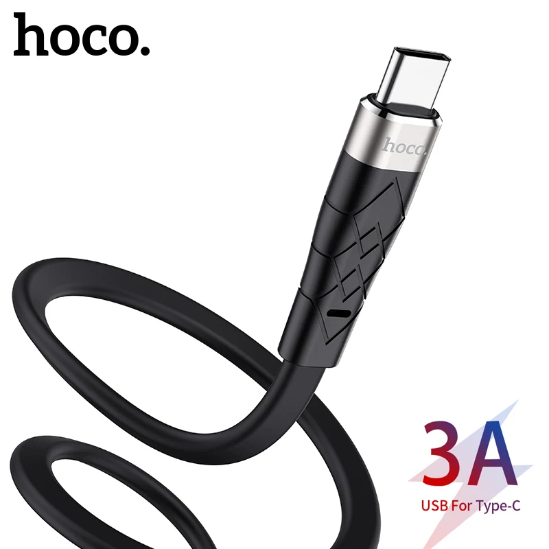 

Hoco USB Type C Fast Charging usb c cable Type-c data Liquid Silicone Cord Charger usb-c For Samsung S10 S9 Note 10 9 Xiaomi mi8