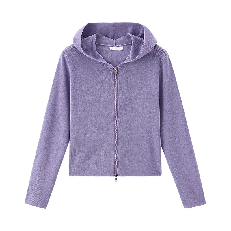 INMAN 2021 Spring New Arrivals Women's Knitted Hooded Long Sleeve Casual Solid Color Simple Zipper Sports Coat Pullover
INMAN 2021 Spring New Arrivals Women's Knitted Hooded Long Sleeve Casual Solid Color Simple Zipper Sports Coat Pullover