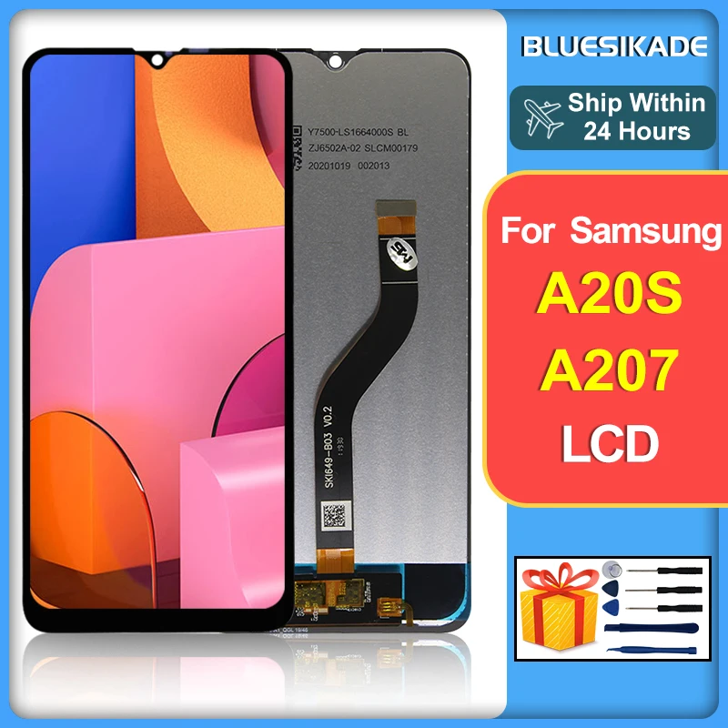 6.5" For Samsung Galaxy A20S Display LCD Touch Screen Digitizer For Samsung A20S LCD SM-A207F/DS A207F A207M Replacement Parts
6.5" For Samsung Galaxy A20S Display LCD Touch Screen Digitizer For Samsung A20S LCD SM-A207F/DS A207F A207M Replacement Parts