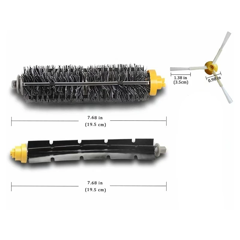 Replacement Part for IRobot Roomba 600 700 Series 770 760 650 790 Robotic Cleaner Parts Flexible Beater Brush
Replacement Part for IRobot Roomba 600 700 Series 770 760 650 790 Robotic Cleaner Parts Flexible Beater Brush
