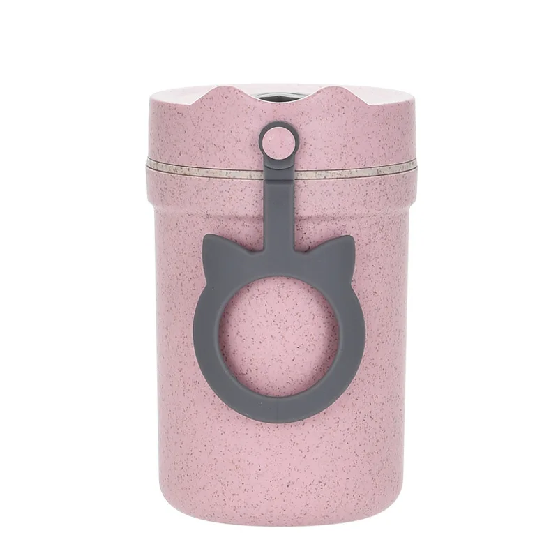 330ml Wheat Straw Meal Sealed Soup Cup with Spoon Double-Layer Durable Portable Water Bottle Breakfast Box Food Container
330ml Wheat Straw Meal Sealed Soup Cup with Spoon Double-Layer Durable Portable Water Bottle Breakfast Box Food Container