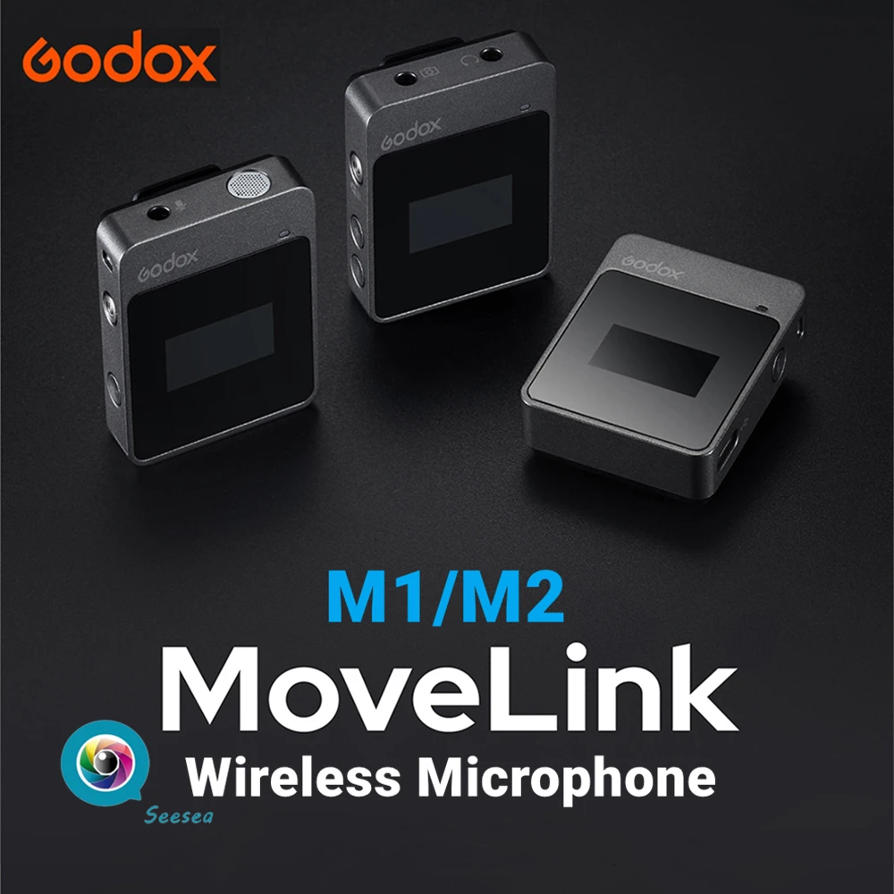 Godox MoveLink M1 M2 2.4GHz Wireless Lavalier Microphone for DSLR Cameras Camcorders Smartphones and Tablets
Godox MoveLink M1 M2 2.4GHz Wireless Lavalier Microphone for DSLR Cameras Camcorders Smartphones and Tablets
