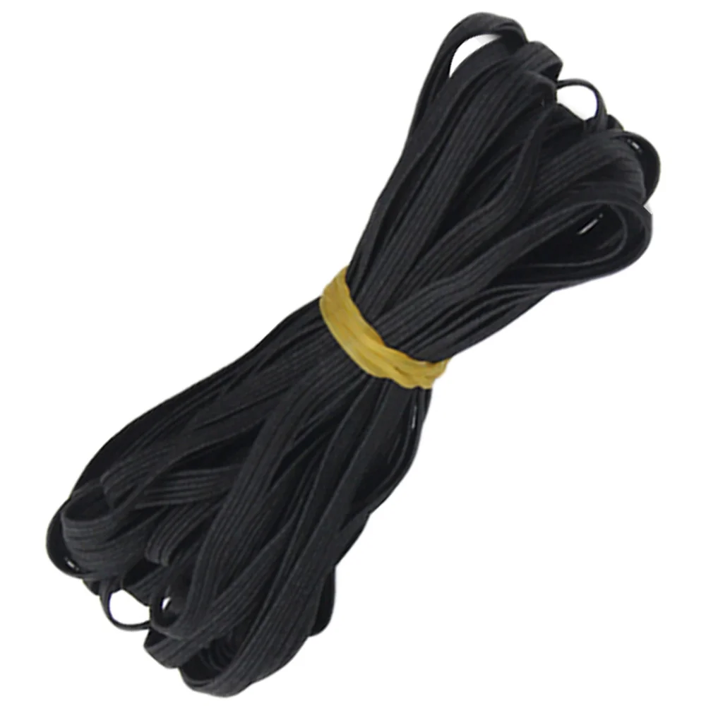 10M x 6mm DIY Springy Stretch Knitting Sewing Elastic Spool Cord Elastic Bands (Black)
10M x 6mm DIY Springy Stretch Knitting Sewing Elastic Spool Cord Elastic Bands (Black)