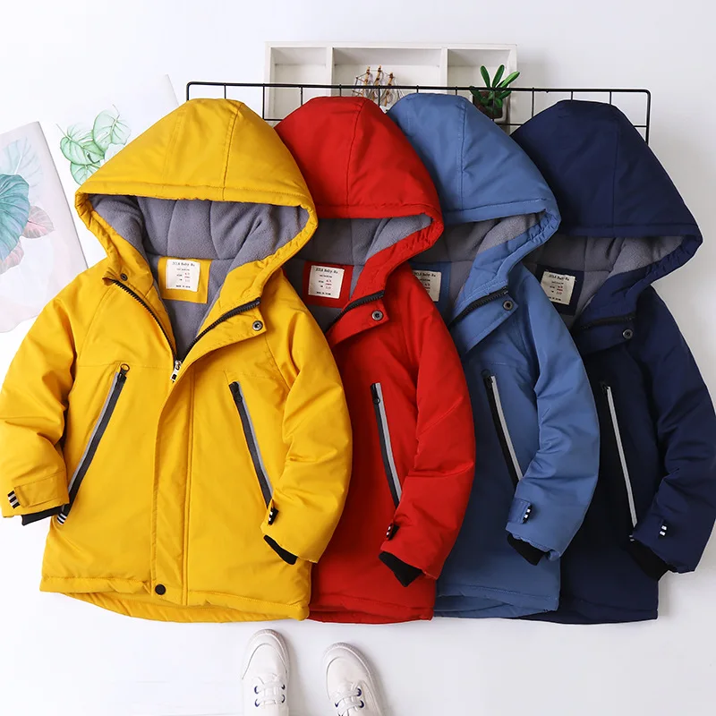 Plush thick solid color hooded boys padded jacket children's padded jacket New winter children's wear boys padded jacket
Plush thick solid color hooded boys padded jacket children's padded jacket New winter children's wear boys padded jacket