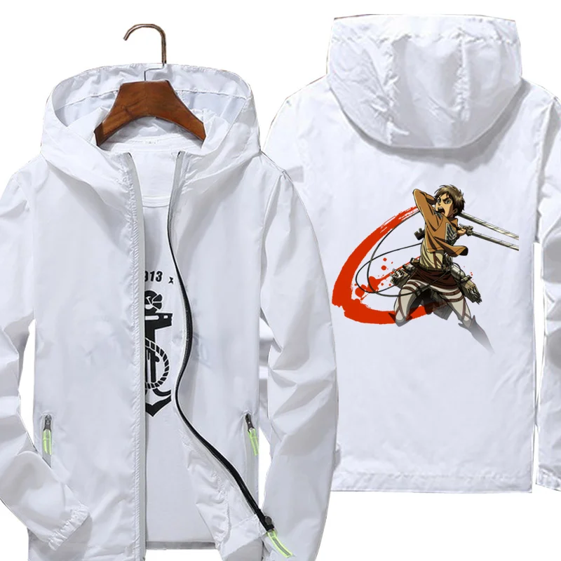 2021 Men's jacket Attack On Titan Slash printing indbreak jacket Reflective Skin Sun Spring Autumn brand jacket
2021 Men's jacket Attack On Titan Slash printing indbreak jacket Reflective Skin Sun Spring Autumn brand jacket
