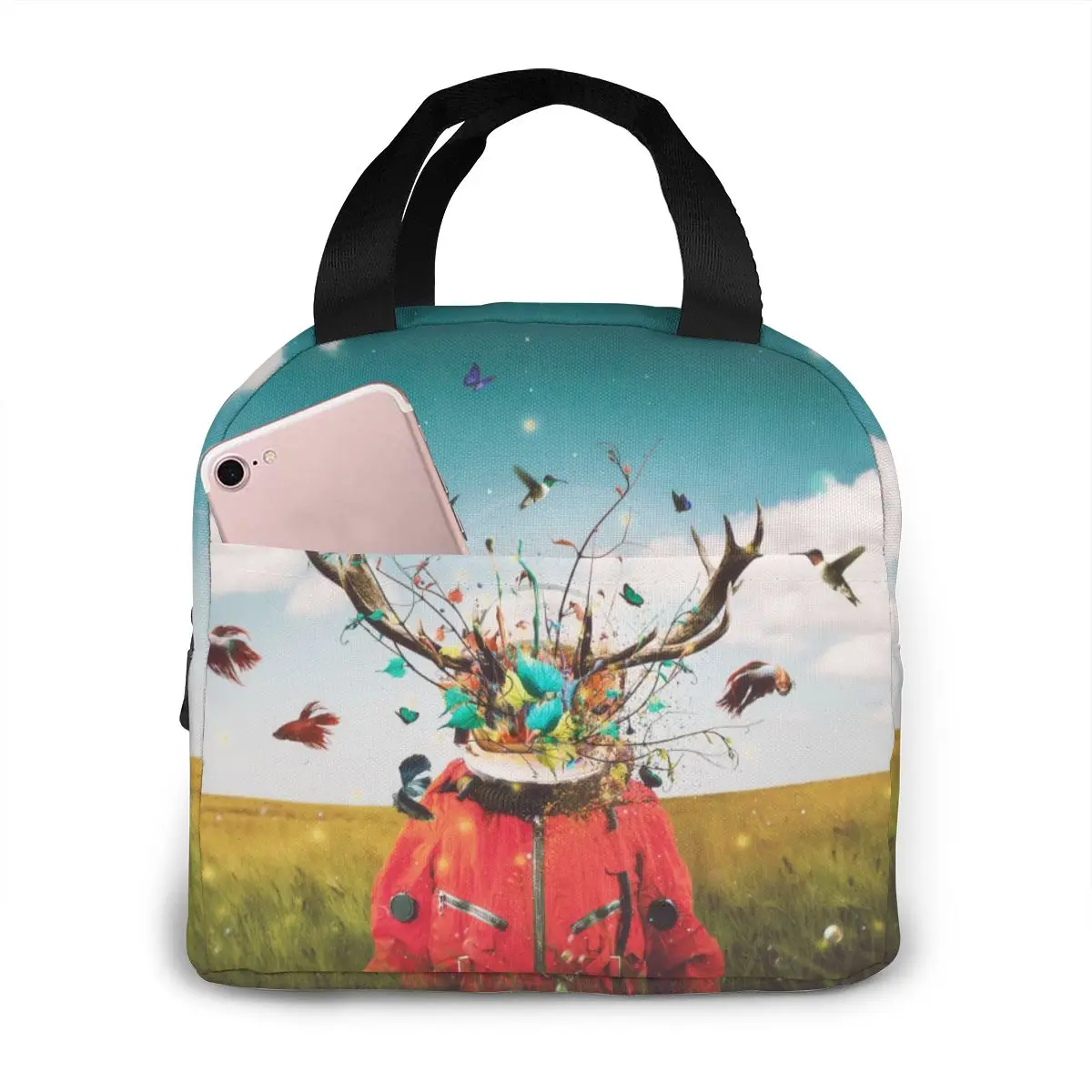 Astronaut Art Lunch Bag Waterproof Food Picnic Lunch Box Bag Insulated Women Cooler Bags Fresh Bento Food Pouch
Astronaut Art Lunch Bag Waterproof Food Picnic Lunch Box Bag Insulated Women Cooler Bags Fresh Bento Food Pouch