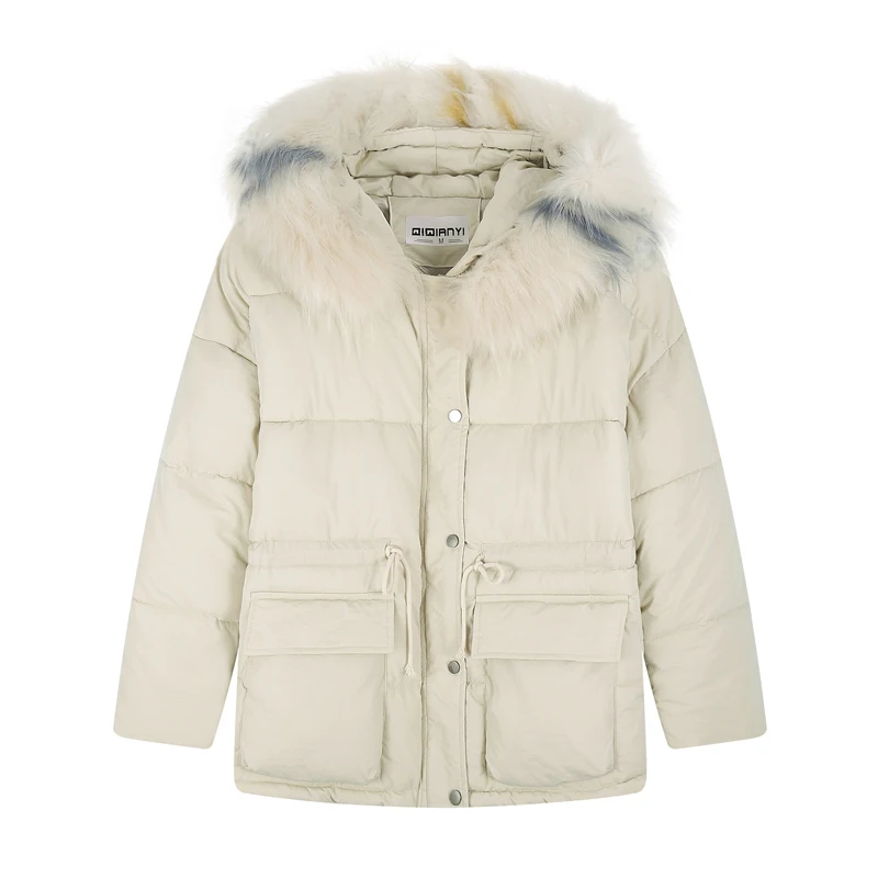 Fashion Winter Coat Women Jackets Thick Down Parkas Big Fur Hooded Cotton Long Coats Warm Windbreaker new design Female Outwear
Fashion Winter Coat Women Jackets Thick Down Parkas Big Fur Hooded Cotton Long Coats Warm Windbreaker new design Female Outwear