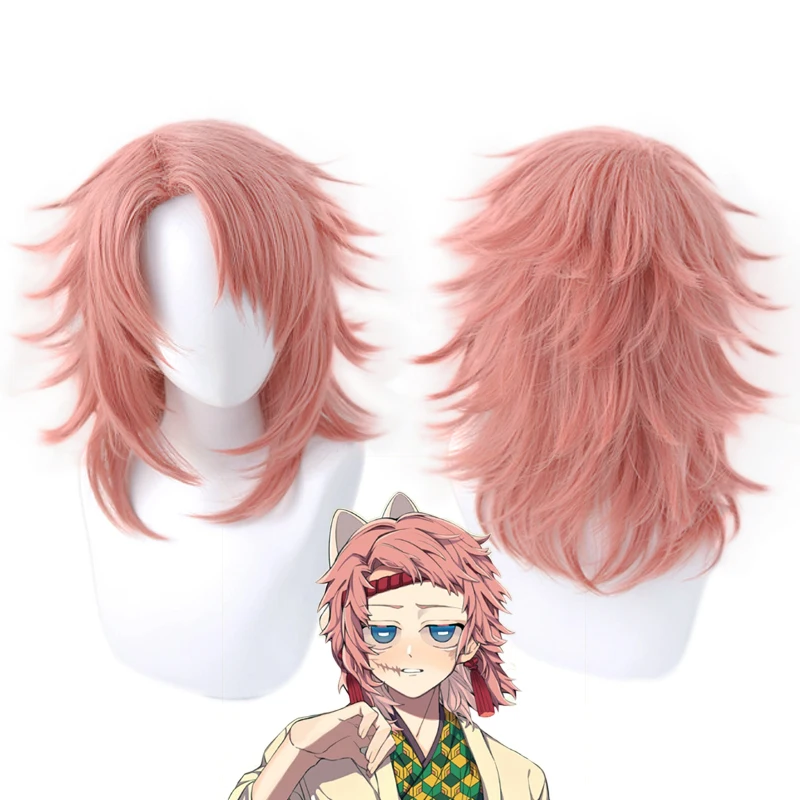 Anime Demon Slayer Kimetsu no Yaiba Sabito Wig Cosplay Costume Men Women Heat Resistant Synthetic Hair Wigs
Anime Demon Slayer Kimetsu no Yaiba Sabito Wig Cosplay Costume Men Women Heat Resistant Synthetic Hair Wigs