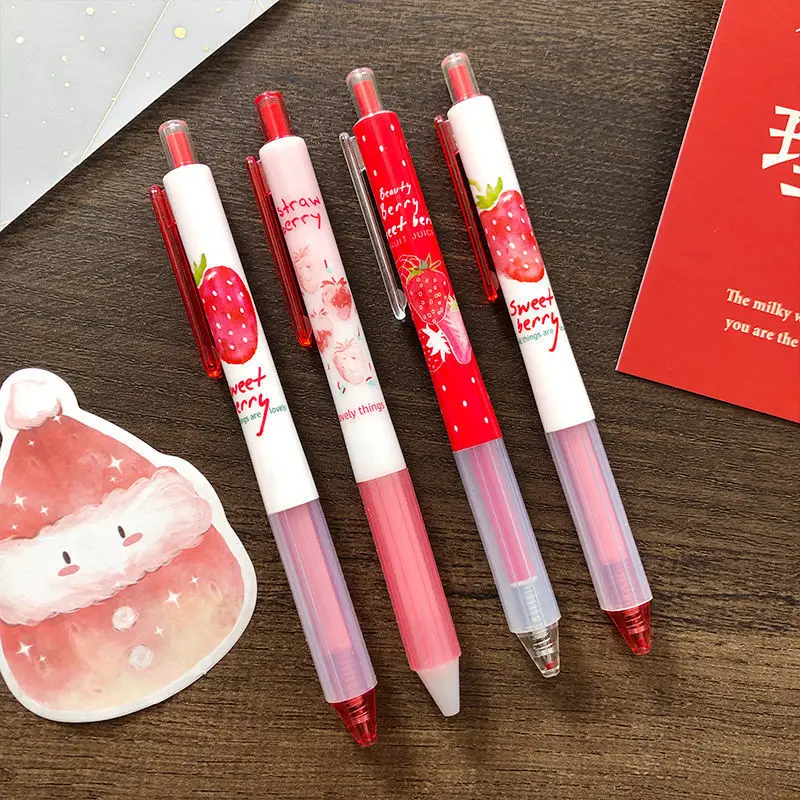 M&G Strawberry Limited Press Gel Pen Cute Quick-drying Pen 0.5 Student Exam Pen 1/2/3/6PCS
M&G Strawberry Limited Press Gel Pen Cute Quick-drying Pen 0.5 Student Exam Pen 1/2/3/6PCS
