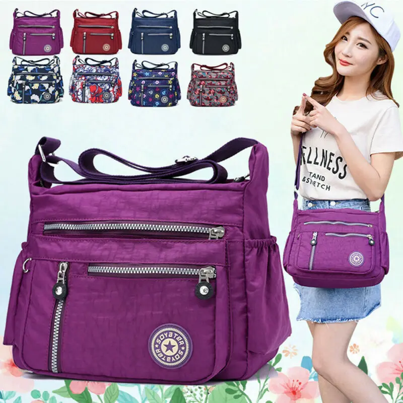 New waterproof nylon large capacity women's Messenger bag fashion printing multi-function shoulder bag outdoor travel handbag
New waterproof nylon large capacity women's Messenger bag fashion printing multi-function shoulder bag outdoor travel handbag