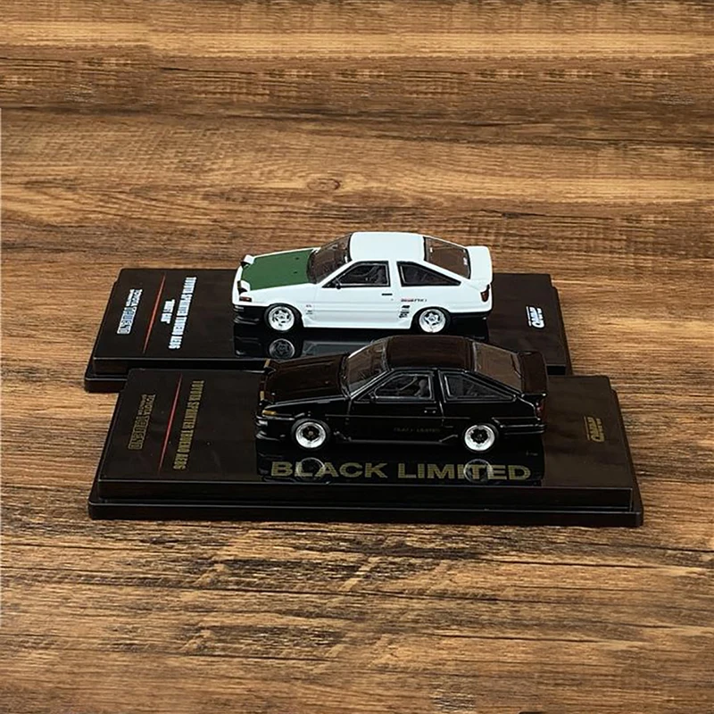 INNO black 1:64 Toyota AE86 стоячая фара версия SPRINTER TRUENO модель автомобиля из сплава | Игрушки