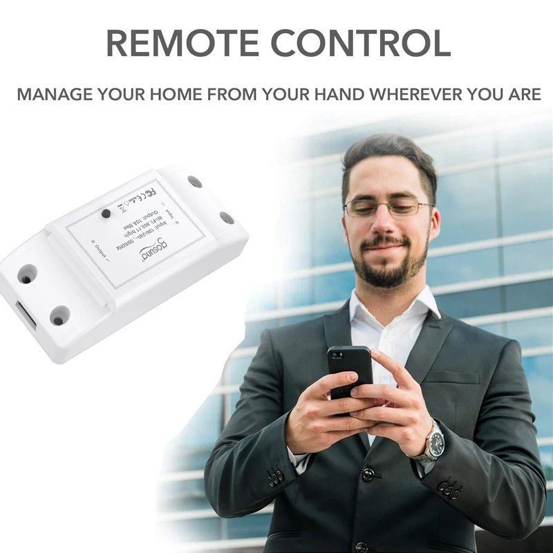 WiFi 10A Smart Switch DIY Switch Module Remote Control Timing Work With Alexa Google Assistant Smart Life TUYA Smart Home
WiFi 10A Smart Switch DIY Switch Module Remote Control Timing Work With Alexa Google Assistant Smart Life TUYA Smart Home