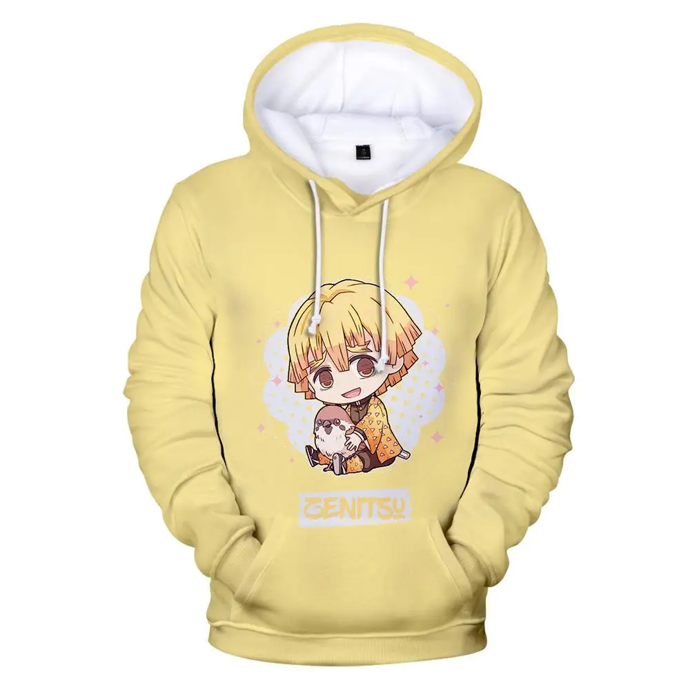Jongens En Meisjes Hoodies 3D Demon Slayer Hoodies Mannen Sweatshirts Vrouwen Anime Kimetsu Geen Yaiba Truien Herfst Geel Tops
Jongens En Meisjes Hoodies 3D Demon Slayer Hoodies Mannen Sweatshirts Vrouwen Anime Kimetsu Geen Yaiba Truien Herfst Geel Tops