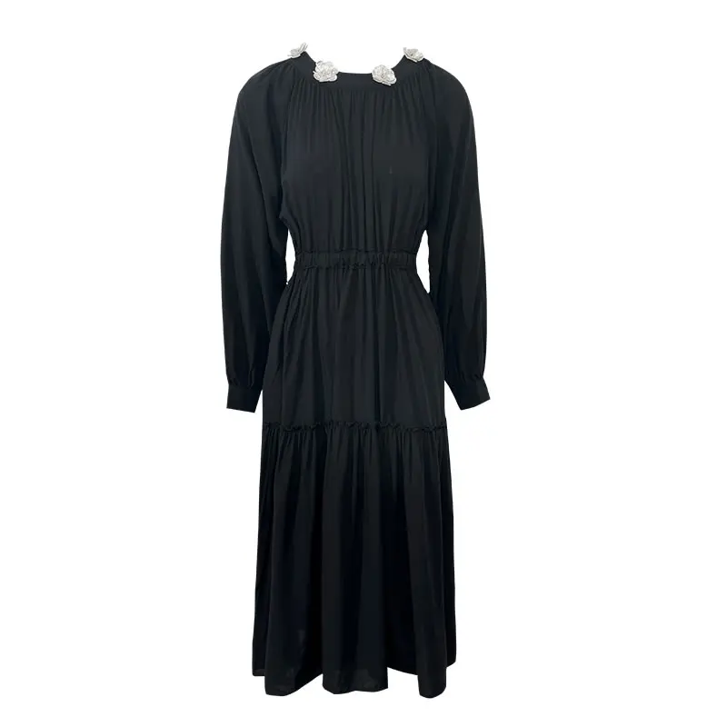 XITAO Black Dress Fashion Pleated Pullover Thin Small Fresh Casual Pleated Goddess Fan 2021 Summer Minority Dress LDD1655
XITAO Black Dress Fashion Pleated Pullover Thin Small Fresh Casual Pleated Goddess Fan 2021 Summer Minority Dress LDD1655