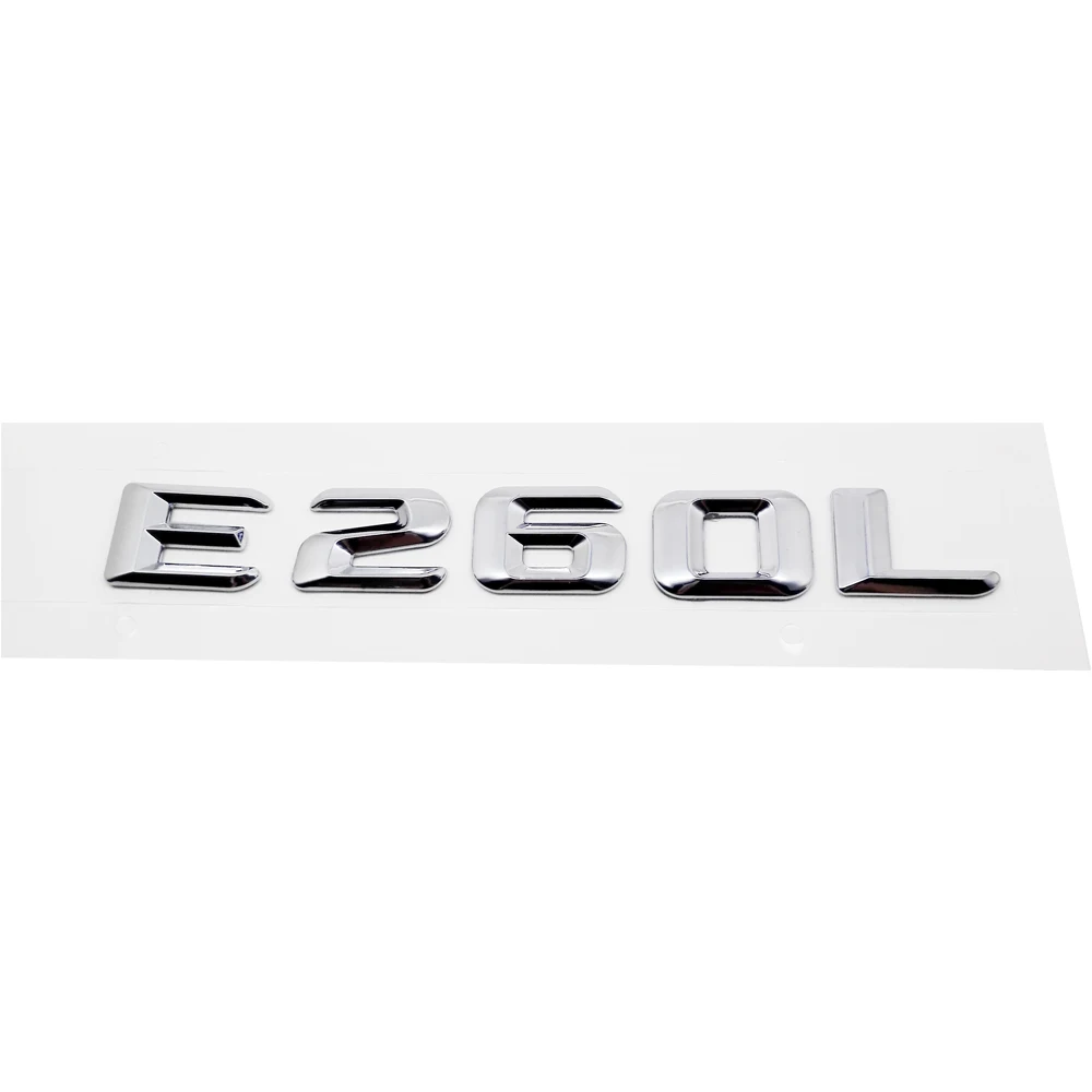 For Mercedes Benz 170 W110 W114 W115 W123 W124 W210 W211 W212 E230 E250 E260 E260L Rear Tail Emblem Number Letters Badge Sticker
For Mercedes Benz 170 W110 W114 W115 W123 W124 W210 W211 W212 E230 E250 E260 E260L Rear Tail Emblem Number Letters Badge Sticker