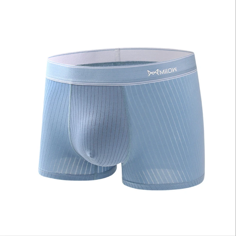 MiiOW Cotton Men's Underwear Boxer Briefs Graphene Inner Gear Antibacterial Antibacterial Needle Thread Stripe
MiiOW Cotton Men's Underwear Boxer Briefs Graphene Inner Gear Antibacterial Antibacterial Needle Thread Stripe
