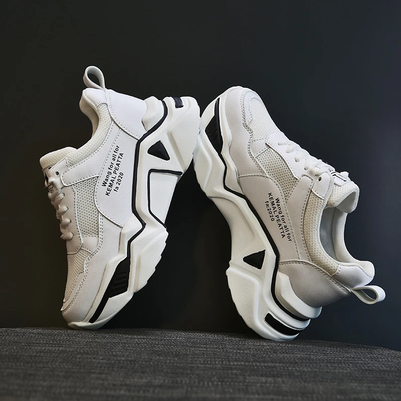 2019 New Sneakers Women Platform White Sneakers Horsehair Shoes Casual Flats Breathable Soft Woman Breathable Mesh Chunky Shoes
2019 New Sneakers Women Platform White Sneakers Horsehair Shoes Casual Flats Breathable Soft Woman Breathable Mesh Chunky Shoes