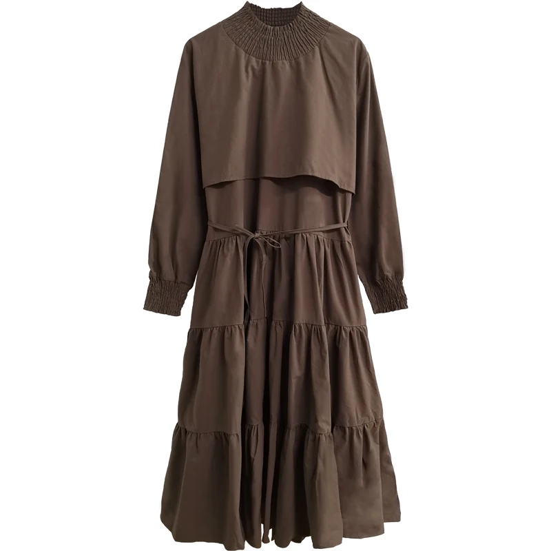 2020 autumn and winter fairy air big swing dress super fairy literary French tea break waist retro women's dress
2020 autumn and winter fairy air big swing dress super fairy literary French tea break waist retro women's dress