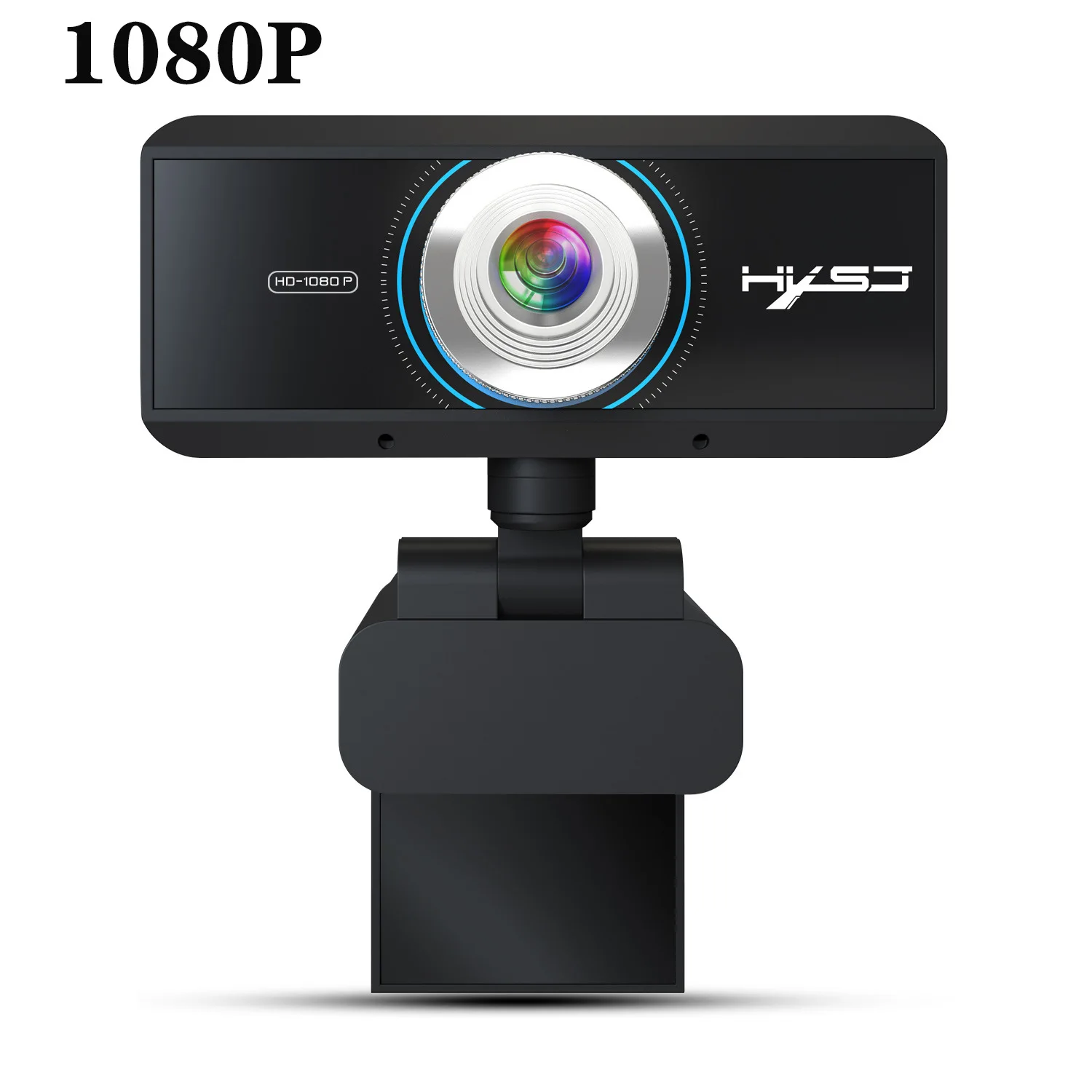 1080P ручная фокусировка Компьютерная камера 360 градусов Вращающаяся головка