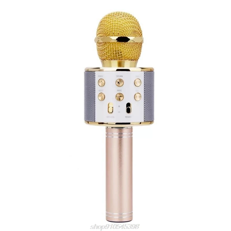Wireless Portable Handheld Bluetooth Karaoke Microphone Singing Machine J04 21 Dropshipping
Wireless Portable Handheld Bluetooth Karaoke Microphone Singing Machine J04 21 Dropshipping