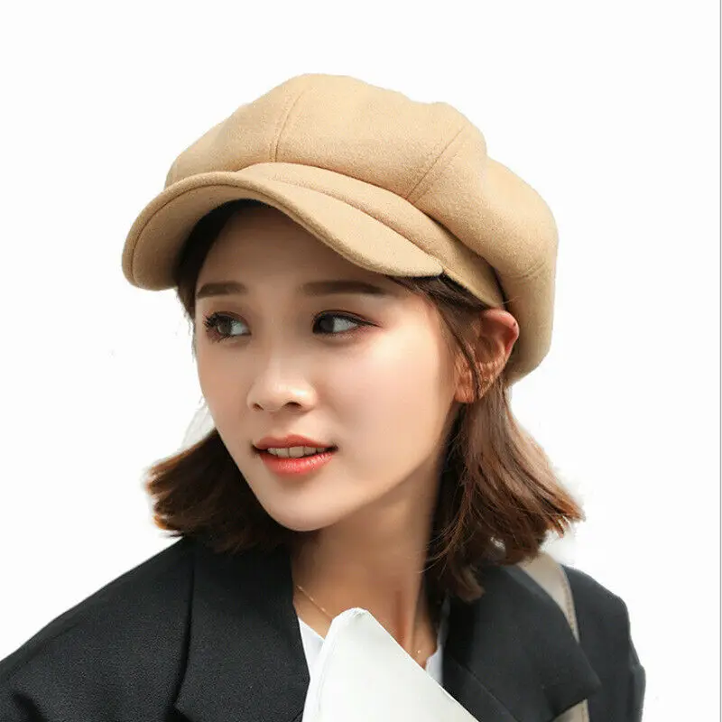 Auutmn Winter Hats for Women Solid Plain Octagonal Newsboy Cap Men Ladies Casual Wool Hat Winter Beret Women Painter Cap
Auutmn Winter Hats for Women Solid Plain Octagonal Newsboy Cap Men Ladies Casual Wool Hat Winter Beret Women Painter Cap