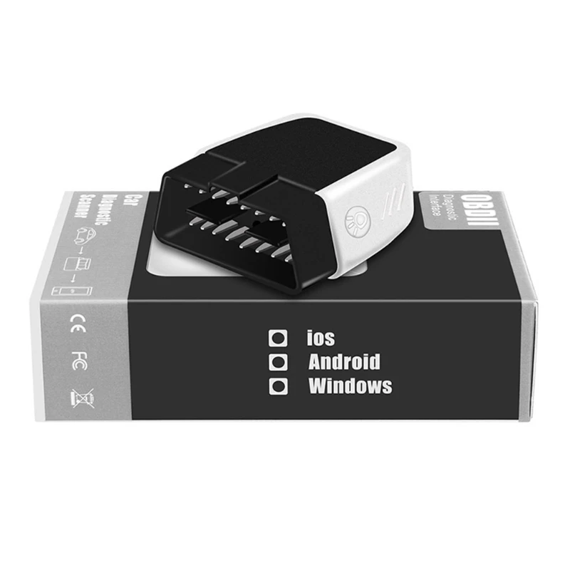 MOLB Bluetooth-compatible Car Code Reader OBD ELM 327 Diagnostic Scanner LED Light
MOLB Bluetooth-compatible Car Code Reader OBD ELM 327 Diagnostic Scanner LED Light