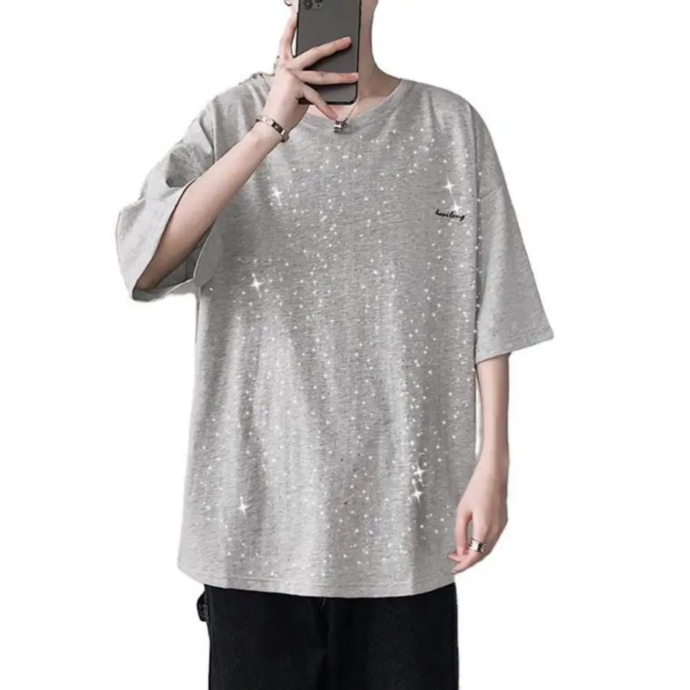 Casual Unique Men Summer Fashionable All Match Loose Short-sleeved O Neck Base T-shirt Top Tee High Quality Summer Spring Tops
Casual Unique Men Summer Fashionable All Match Loose Short-sleeved O Neck Base T-shirt Top Tee High Quality Summer Spring Tops