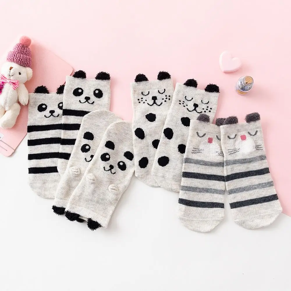 Caramella 4Pairs Spring/Autumn Baby Cotton Socks Boys Girls Infant Toddler 3D Cartoon Animal Ankle Socks Asymmetry Anti-slip
Caramella 4Pairs Spring/Autumn Baby Cotton Socks Boys Girls Infant Toddler 3D Cartoon Animal Ankle Socks Asymmetry Anti-slip