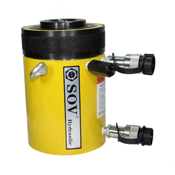 SOV Factory Price 50 Ton Double Acting Large Tonnage Hydraulic Jack CLRG-504
SOV Factory Price 50 Ton Double Acting Large Tonnage Hydraulic Jack CLRG-504