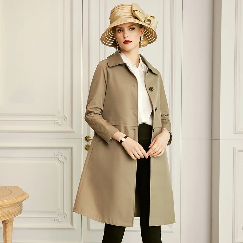 SHZQ Green Windbreaker Women's Middle and Long Korean 2021 New Autumn Work Coat Leisure Professional Coat Autumn
SHZQ Green Windbreaker Women's Middle and Long Korean 2021 New Autumn Work Coat Leisure Professional Coat Autumn