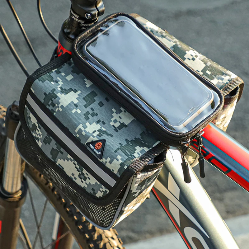 Bicycle Reflective Car Bag Bicycle Mobile Phone Bag Mountain Bike Beam Bag Top Tube Bag Phone Touch Screen Bag
Bicycle Reflective Car Bag Bicycle Mobile Phone Bag Mountain Bike Beam Bag Top Tube Bag Phone Touch Screen Bag
