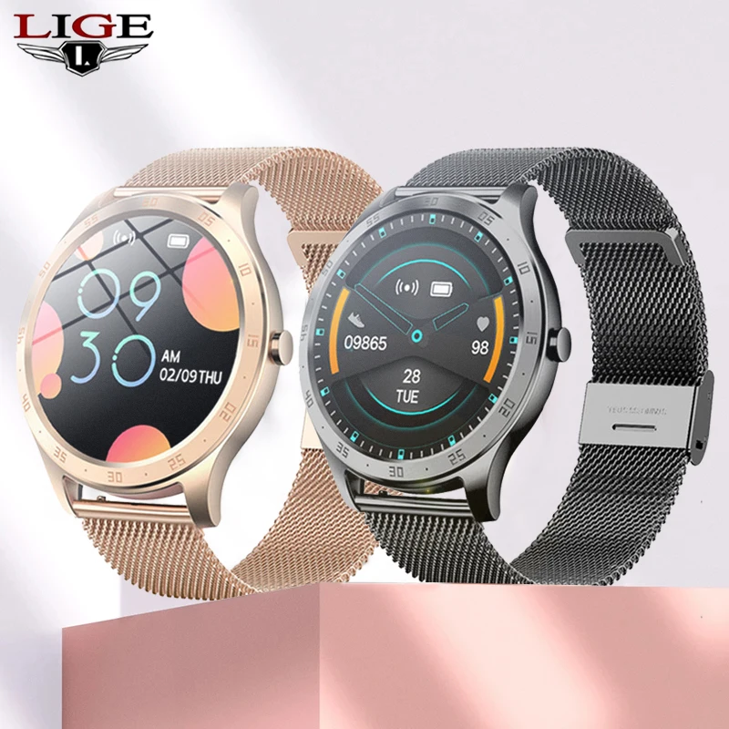 Смарт-часы LIGE женские с пульсометром и защитой класса IP67
Смарт-часы LIGE женские с пульсометром и защитой класса IP67