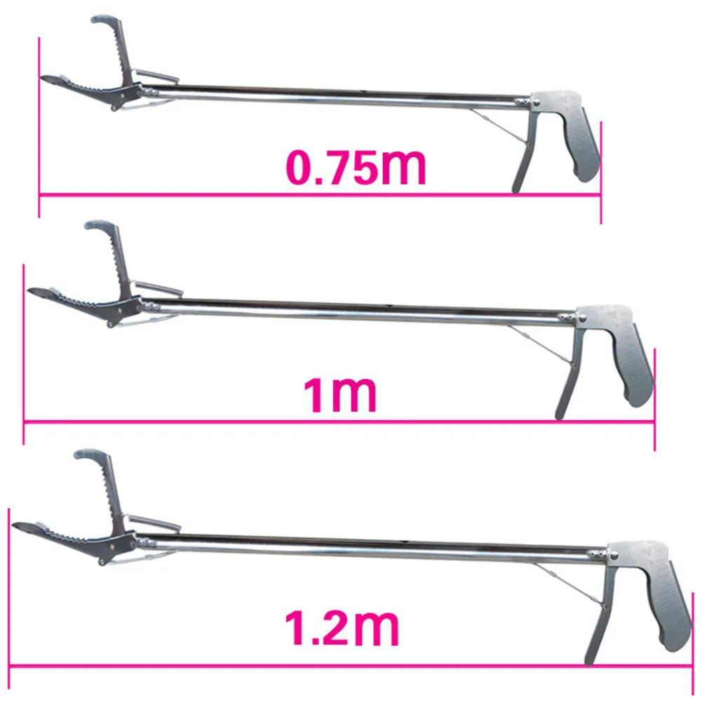 Multipurpose Snake Catcher Tongs Foldable Stainless Steel Reptile Grabber Stick Tool With Lock Cleaning Creeping Supply
Multipurpose Snake Catcher Tongs Foldable Stainless Steel Reptile Grabber Stick Tool With Lock Cleaning Creeping Supply