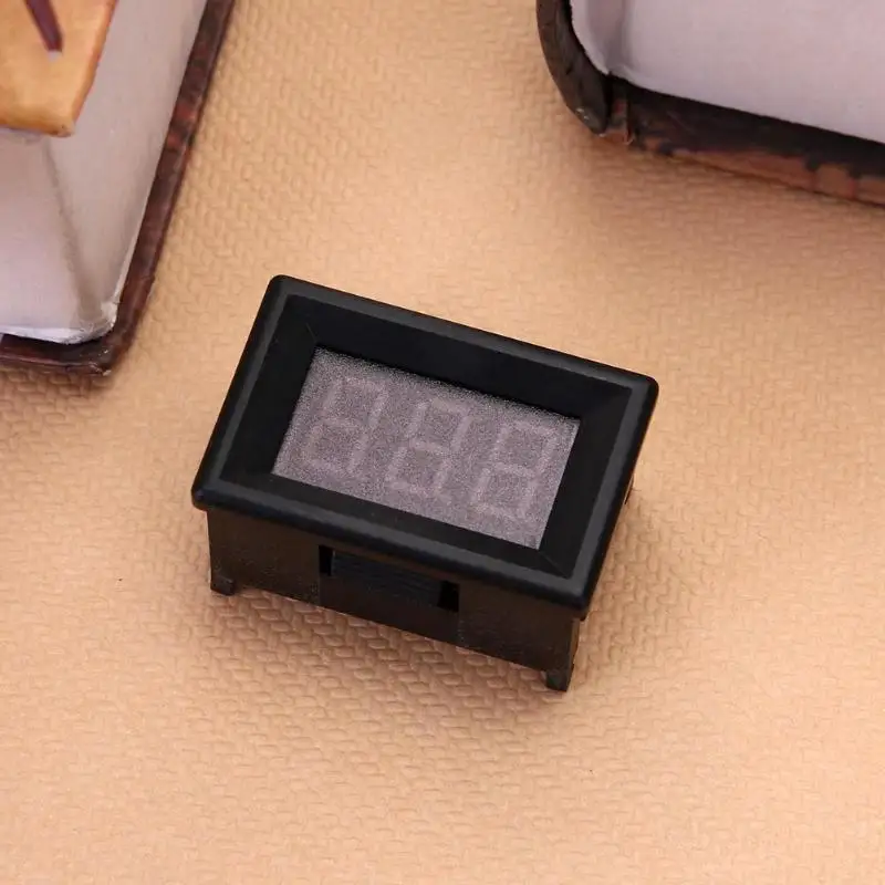 Мини Напряжение Измеритель постоянного тока 2 4 V-30 V 2-проводной 0.36in светодиодный